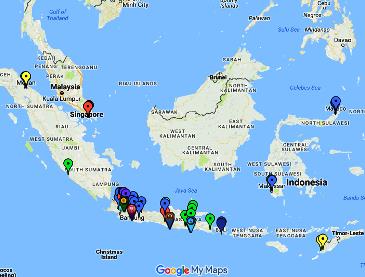 Lokasi Kampus & Peta (Google Map) Program Perkuliahan Reguler Siang Nomor